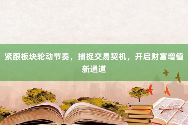 紧跟板块轮动节奏,捕捉交易契机,开启财富增值新通道